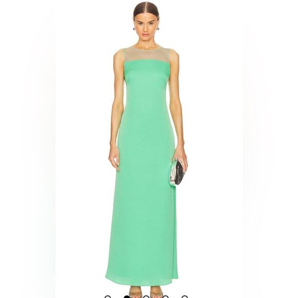 BCBGMAXAZRIA Sleeveless Cut Out Gown - Picture 2 of 3